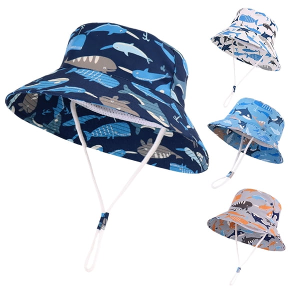 YHAJDS Kid Fishing Safari Hat with UPF 50 Solid Color Wide Brim Breathable Mesh for Summer