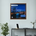 thumbnail image 4 of ArtToFrames 23.85x23.85 Inch - 60.6x60.6 CM Brown Puzzle Frame for 1000 piece Puzzles.1.25 Inch Custom Wood Puzzle Frames, Walnut - Comes with Economy Acrylic, 4 of 6