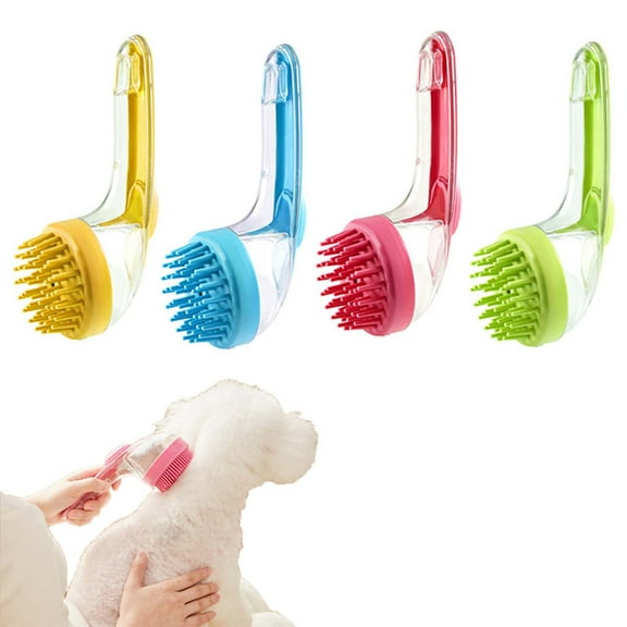 Scalp Massage Brush, Hair Scalp Brush for Shampoo and Massage, Plastic Hair Brush with Soft Bristles, Gentle Cleansing and Stress Relief, Hair Care Brush for Wet and Dry Hair