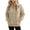 06# Khaki, variant on Ihhxva Women's Corduroy Oversized Tops Pullover Top with Pockets Winter Button Henley Casual Loose Fit Long Sleeve Blouse Soft S-2XL
