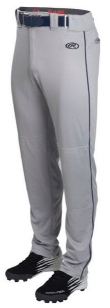 Full Length Adult Rawlings Launch Series Game/Practice Baseball Pant Solid Color 