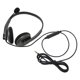 thumbnail image 2 of Auriculares para centro de llamadas, multifuncionales, elegantes, con cancelación de ruido, llamadas HD, protección auditiva, auriculares para teléfono, 2 of 8