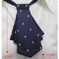 thumbnail image 4 of LinYooLi Reversible Bowknot Short Neck Ties Adjustable Pre-tied for Woman Business Uniform Bowtie Work Ceremony Accessories, 4 of 5