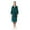 Green, variant on Clearance! Cqxid525 Terry Cloth Robes for Women Women's Shawl Collar Bathrobe Plush Long Spa Robe Bathrobe Soft Ladies Sleepwear Gray 1PC