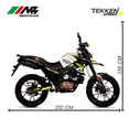 thumbnail image 5 of Motocicleta Doble Propósito MB MOTOS Tekken 250R Blanco 2025, 5 of 5