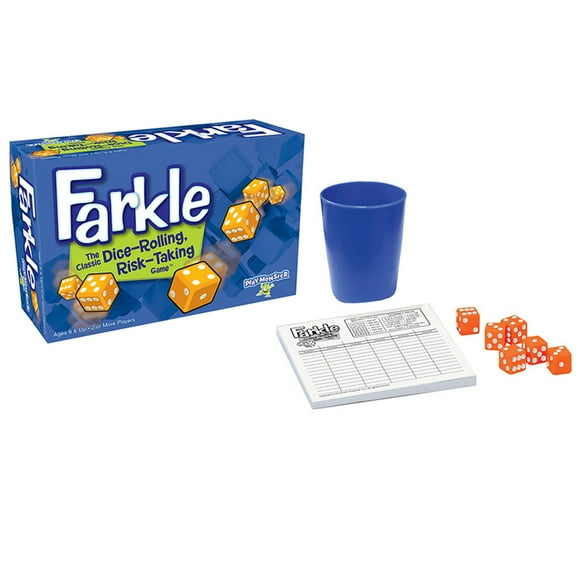 PLAYMONSTER (2 EA) FARKLE DICE ROLLING RISK