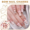 thumbnail image 5 of Uxcell 200Pcs Bow Nail Charms, 0.2" Cute Resin Mini Bows Decorations 3D Nail Bowknot for Birthday Party DIY Crafts Phone Case Jewelry Decoration, Pink, 5 of 6