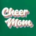 thumbnail image 5 of Wild Bobby Retro Cheer Mom Girl Sports Women Graphic Tee, Kelly, Large, 5 of 5