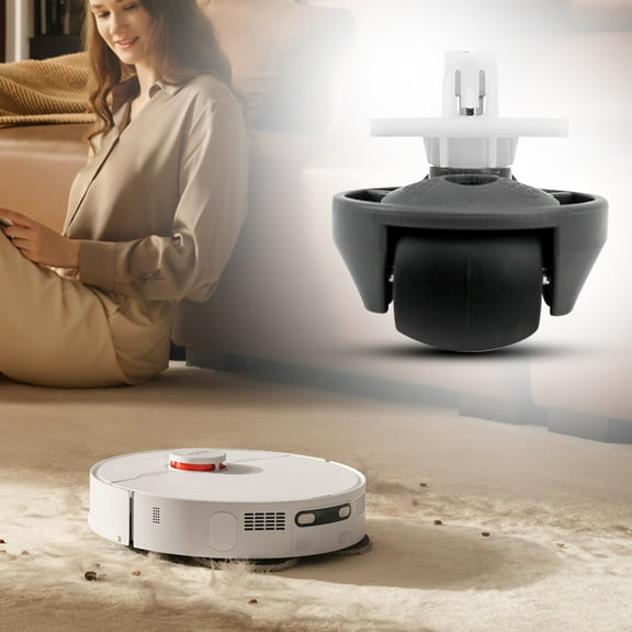 Vacuum Cleaner Replacement Front Wheels Mobility Kit For Enhanced Maneuverability & Easy Installation Wheel Vacuum Parts