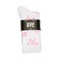 thumbnail image 2 of Madden NYC Women's Crew Socks, 4-Pack, Fits Shoe Size 5-10, 2 of 5