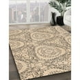 thumbnail image 2 of Ahgly Company Indoor Square Patterned Copper Brown Area Rugs, 4' Square, 2 of 6