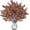 Orange Brown, variant on 15 Pcs Babys Breath Artificial Flowers Gypsophila Bouquets Bulk Real Touch Fake Silk Flowers for Home Wedding DIY Floral Arrangement Kitchen Table Centerpiece Christmas Decoration (Gold)