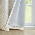 thumbnail image 2 of Sunsmart Albina Printed Ogee Texture Blackout Grommet Top Curtain Panel, 95" x, 2 of 5