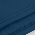 thumbnail image 5 of UAMVSH Women Half Zipper Hoodie Casual Solid Color Long Sleeve Hooded Pullover Loose Fit Side Slit Drop Shoulder Sweatshirts(X-Large,Navy), 5 of 7