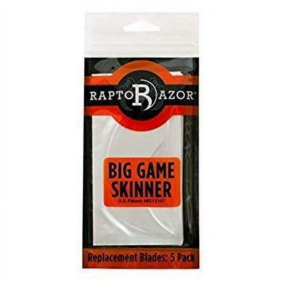Raptorazor Big Game Skinner Replacement Blades (5 Pack)