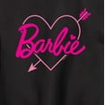 thumbnail image 3 of Barbie - Barbie Arrow Heart Logo - Toddler And Youth Crewneck Fleece Sweatshirt, 3 of 5