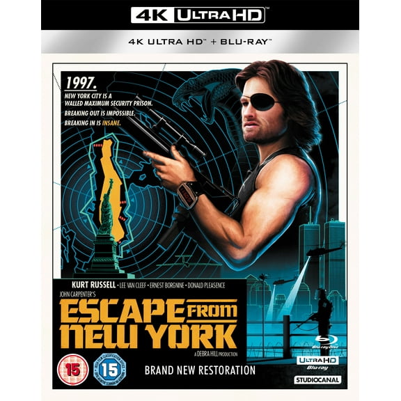 Escape from New York (4K Ultra HD) Charles Cyphers Donald Pleasence Lee Van Cleef Isaac Hayes