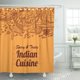 thumbnail image 1 of ABPHQTO Cortina de ducha Cuisine of Food and Spices South Curry Masala 152x180 cm ABPHQTO PKNMT60x72Shower-7064, 1 of 2