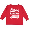 thumbnail image 3 of Inktastic Future Bus Driver Shirt Childs Occupation Boys or Girls Long Sleeve Toddler T-Shirt, 3 of 5
