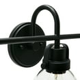 thumbnail image 5 of Robert Stevenson Lighting Avalon - Metal and Glass 3-Light Vanity Light, Matte Black, 5 of 5