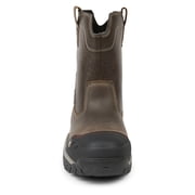 Bobcat Men’s Frontier Wellington Waterproof Pull-On Composite Toe Work Boot, Wide Available