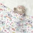 thumbnail image 2 of Naloa Cute Koala Dog Blanket, 3 Sizes Cat Blanket for Indoor Cats Large Medium Small Dog Gifts-Small, 2 of 8