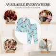 thumbnail image 7 of Balery Sailboats Anchors Pattern Pajama Sets for Women Long Sleeve 2 Piece Sleepwear Loungewear Sets Soft PJ's with Pockets Long Sleeve Comfy Pj Sets-XX-Large, 7 of 7