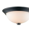 thumbnail image 3 of 70526-13 BN Trans Globe Lighting Mod Space - Two Light Flushmount-Brushed Nickel Finish, 3 of 4