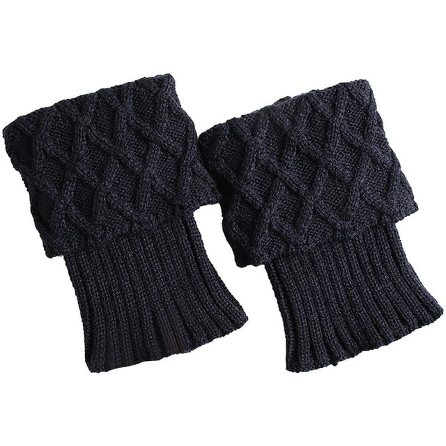 Hearth & Gear Party And Party Outfit Leg Warmers Festive Patterned Leg Warmers Knitted Boot Warmers Mesh Short Warm Socks Event Table Runner Event Table Event Dress plus Size First Party Decorations