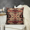 thumbnail image 2 of YINGXI Tribal Decorative Pillow Covers Cozy Soft Throw Pillowcase Square Couch Cushion Cover for Home Decor Sofa Living Room Bed Car 20x20in, 2 of 5
