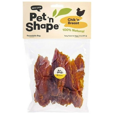 UPC: 0032657101083 | Pet n Shape Chik n Breast Jerky Dog Treats – 8 Ounce