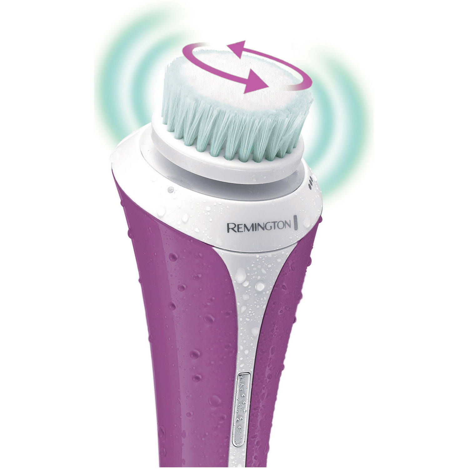 Remington Dual Action Advanced Facial Cleansing Brush, Rechargeable and Showerproof, Facial Cleanser, FC1000NA - image 3 of 9