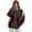 Red, variant on Women's Button Down Cardigan Sweater Long Sleeve Argyle Jacquard Relaxed Knit Outerwear S