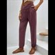 thumbnail image 5 of Pantalones Deportivos de Yoga para Mujer, Holgados, Tipo Harén, para Hacer Ejercicio, Informales, Cómodos, con Bolsillos Púrpura M, 5 of 7
