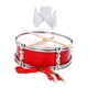 thumbnail image 4 of Batería con guantes y correa, instrumento de percusión profesional de 13" con Rojo, 4 of 9
