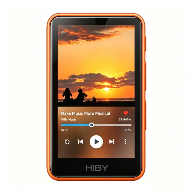 Reproductor MP3 HiBy R1 Bluetooth Audio Hi-Res con pantalla táctil de 3"