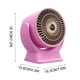 thumbnail image 3 of Space Heater Desktop Heater High Output Fan For Home Bedroom Office Desk Indoor | Portable Heater With Filter, 3 of 5