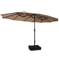 thumbnail image 4 of Sombrilla de Patio Exterior Costway 457.2 cm Doble Cara, 4 of 4