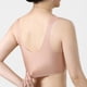 thumbnail image 3 of HongQid Front Closure Bra for Women Seamless Straps Bralettes Everyday Basic Sleeping Bras, 3 of 3