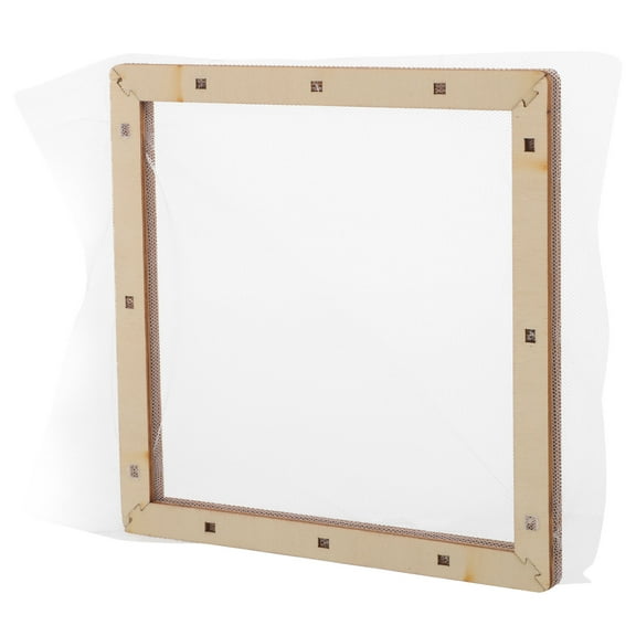 FRCOLOR Paper Crafts Mesh Mold Paper Making Frame DIY Paper Making Frame Paper Frame