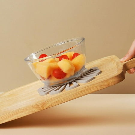 

[CLEARANCE PRICE]Household Innovative Flower-Shaped Thickened Dining Table Heat Insulation And Anti-Scald Dishes And Teacup Non-Slip Mats