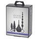 thumbnail image 5 of Kit inicial de juguetes anales de 4 piezas de Fifty Shades of Grey, con tapón anal de silicona, tapón anal vibratorio, cuentas anales y ducha, impermeables, negro, 5 of 5