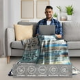 thumbnail image 5 of Gifts for Him Husband from Wife to My Husband Blanket, Birthday Christmas Anniversary Wedding Gifts for Husband from Wife, Soft Personalized Throw Blankets for Him Gifts Husband 50" x 60", 5 of 5