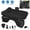 Black, variant on Teqhome Inflatable Back Seat Car Air Mattress with Air Pump, Universal Fit for Travel Camping Road Trips Suv