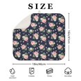 thumbnail image 4 of Pioneer Flower Floral Print Pattern Kitchen Dish Drying Mat 1 Pack, Ultra Absorbent Microfiber Drainer Mat, 16"x18", 4 of 6