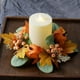 thumbnail image 1 of Candelabros de calabaza, hojas de arce y bayas para Halloween, corona perfumada, anillo decorativo, artículos decorativos, decoraciones de mesa., 1 of 6