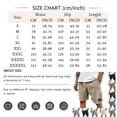 thumbnail image 3 of Men's Organic Stretch Corduroy Shorts Elastic Waist Drawstring Casual Summer Beach Lounge Shorts with Pockets Red 5XL, 3 of 6