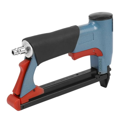 

1/2 Inch Pneumatic Air Stapler Nailer Fine Stapler Tool For Furniture Blue Nailer Tool 4-16Mm Woodworking Pneumatic Air Power Tool