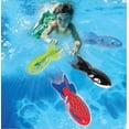 thumbnail image 2 of Banzai Swimming Pool Diving Toys Torpedo Beasts Sharks, 4 in a Pack, Ages 3+, 2 of 2
