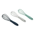 thumbnail image 4 of Mainstays 9.5" Silicone Whisk - Premium Kitchen Tool in Teal, Blue, and Grey, 4 of 4
